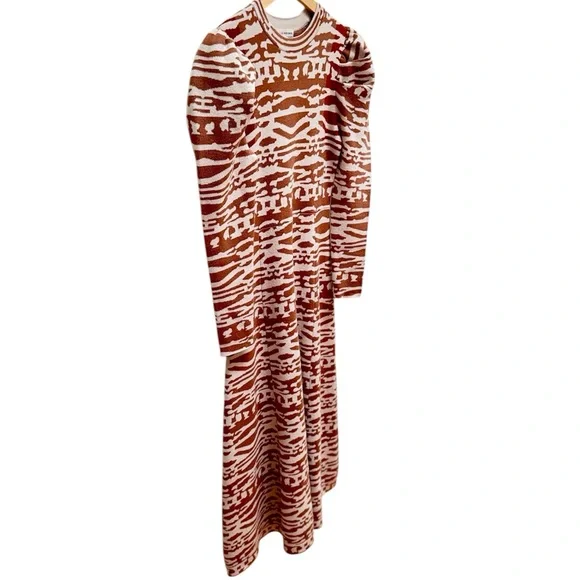 Ulla Johnson Andromeda Midi Jacquard Dress - Picture 8 of 16